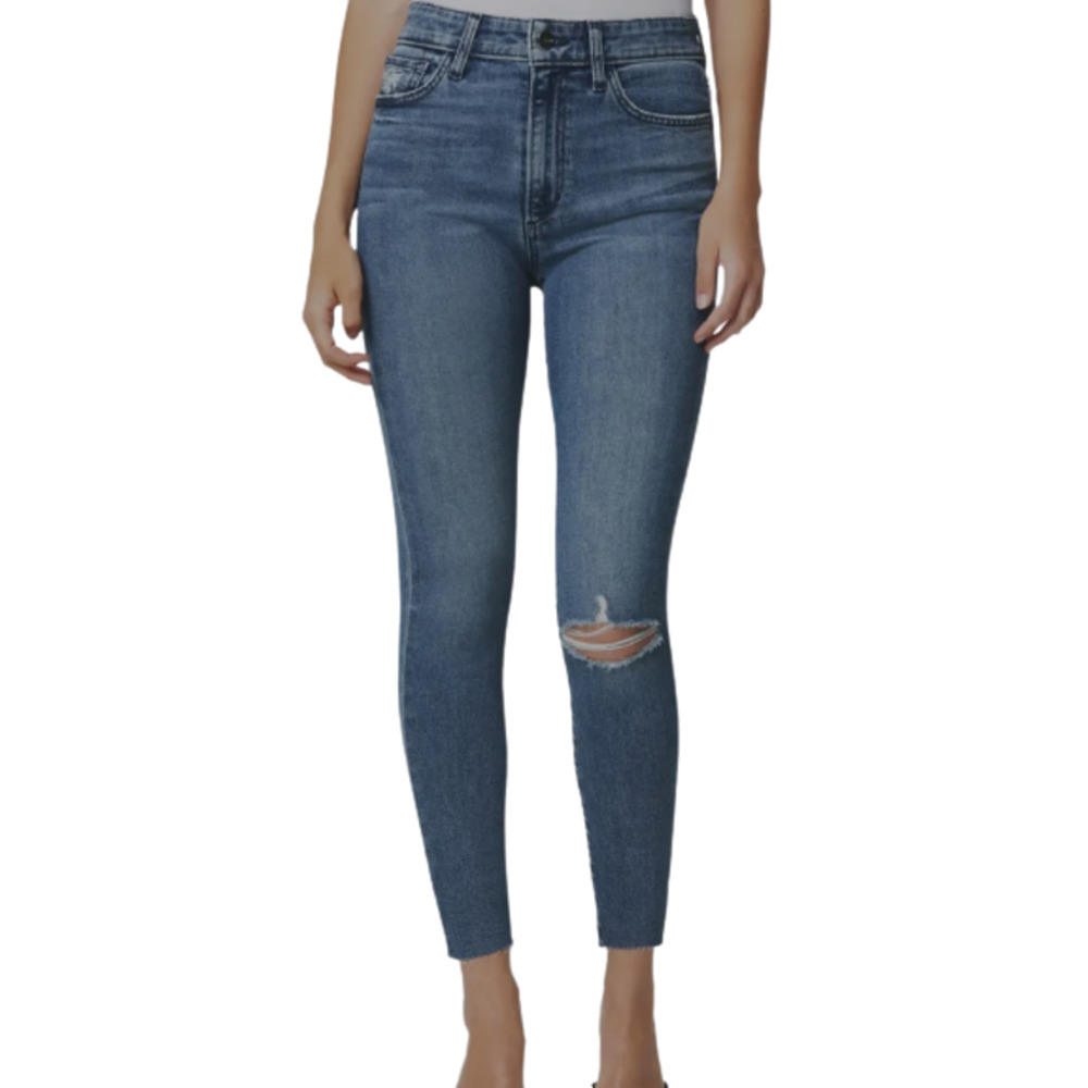 Joe's Jeans Ripped Cropped Kickflip Denim Jeans Size 24